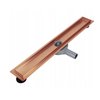 Rea NEOX PRO BRÚSENÁ MEĎ sprchový žľab 60 cm G4800