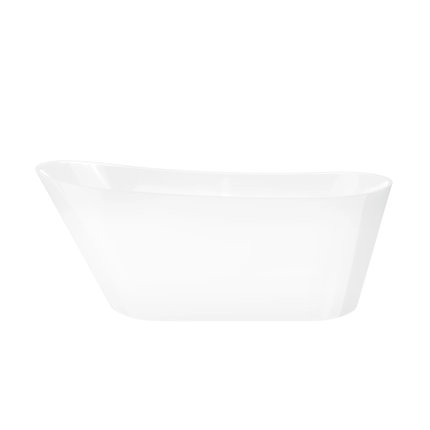 Corsan ESTELLA voľne stojaca akrylátová vaňa s prepadom 160 x 74 cm E302LBGL