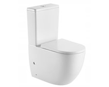 Aquaform SOLLER STORM WC kombi misa Rimfree 82 x 62 x 39 cm so sedátom
