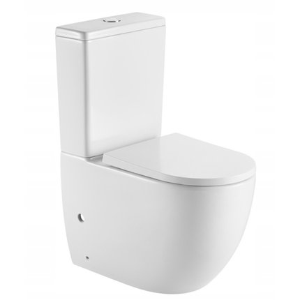 Aquaform SOLLER STORM WC kombi misa Rimfree 82 x 62 x 39 cm so sedátom