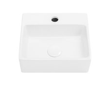 Uptrend – Umývadlo na stenu alebo dosku Medusa S 33,5 × 29 cm biele lesklé TR4549