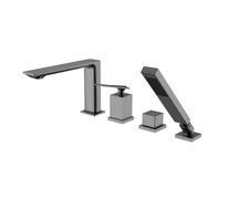 Besco ASPIRA 4-otvorová vaňová batéria grafit BW-A4-GR