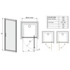 Sanplast DJ/TX5b sprchové dvere 90 x 190 cm 600-271-1050-01-401