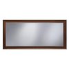 Zrkadlo Classic MDF 60x125 cm, tmavo hnedé