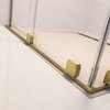 Radaway FURO BRUSHED GOLD KDJ obdĺžnikový sprchový kút 120 x 70 x 200 cm 10104622-99-01R+10110580-01-01+10113070-01-01