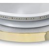 LED zrkadlo 80 cm so zlatým rámom MMJ, HOM-02503