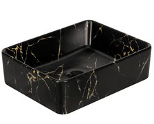 Novoterm keramické umývadlo na dosku 48 x 37 cm KR-182 Marble