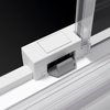 Radaway IDEA White KDJ štvorcový sprchový kút 100 x 100 x 205 cm 387040-04-01R+387052-04-01L