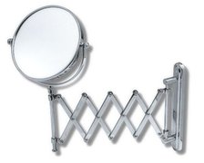 NOVASERVIS Hotelový program kozmetické zrkadlo zväčšovacie vyťahovacie chróm 6968,0