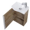 Elita SET SUMMER skrinka pod umývadlo 45 cm 1D, s umývadlom 168776