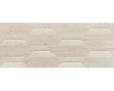 Tubadzin TISSUE IVORY STR rektifikovaný obklad matný 29,8 x 74,8 cm