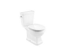 Roca Carment WC kombi RimFree 67 x 37 cm, biela SUPRAGLAZE® A3420A7S00/A3410A1000