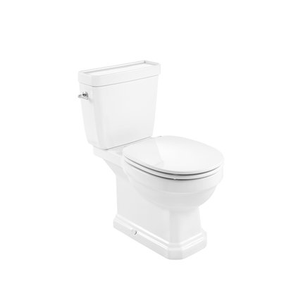 Roca Carment WC kombi RimFree 67 x 37 cm, biela A3420A7000/A3410A1000