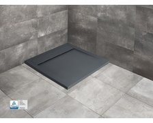 Radaway Teos C sprchová vanička z mramorového zlepenca 100 x 100 cm HTC100100-64