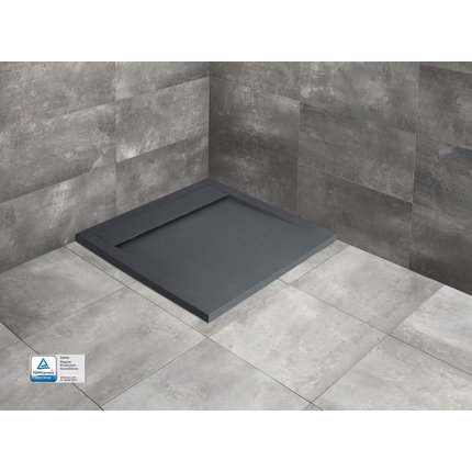 Radaway Teos C sprchová vanička z mramorového zlepenca 100 x 100 cm HTC100100-64