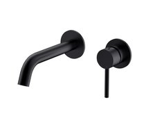 Besco VEO podomietková umývadlová vodovodná batéria čierna matná BU-VS-CZ