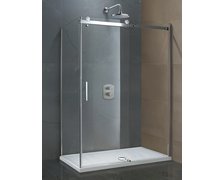 Aquatek TEKNO R53 obdĺžnikový sprchový kút 140 x 90 x 210 cm, sklo číre