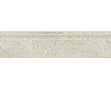 Opoczno Grand Stone Newstone White rektifikovaná schodnica matná 29,8 x 119,8 cm