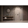 Radaway ESSENZA PRO BRUSHED GUNMETAL KDJ + S obdĺžnikový sprchový kút 120 x 100 cm 10097312-92-01R +10098100-01-01+10098100-01-01