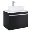 Elita MOODY 70 1S+1S skrinka pod umývadlo čierna matná 71,5x54x47,1 cm RE010700037160