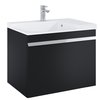 Elita MOODY 70 1S+1S skrinka pod umývadlo čierna matná 71,5x54x47,1 cm RE010700037160