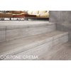 Cerrad CORTONE CREMA rektifikovaná schodnica s nosom 32 x 120,2 cm 01618