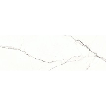 Cersanit Marble Life White Satin keramický rektifikovaný obklad matný 39,8 x 119,8 cm NT1337-002-1