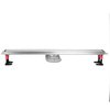 Rea NEOX SUPERFLOW BRÚSENÝ NIKEL nerezový sprchový žľab 70 cm G2706