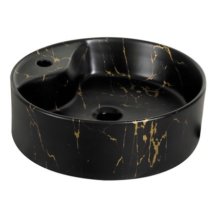 Novoterm keramické umývadlo na dosku 46 cm KR-138 Marble
