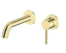 Besco VEO podomietková umývadlová vodovodná batéria svetlo zlatá BU-VS-JZ