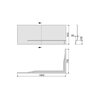 SANPLAST OWPLL/FREE panel ľavý k vani 75 x 180 cm 620-040-0310-01-000