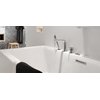 Excellent Heaven SLIM – Obdĺžniková akrylátová vaňa do kúpeľne 160 × 75 cm s odtokovým setom FLOW Chrome (WAEX.HEV16CHS)