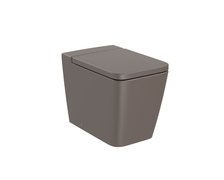 Roca INSPIRA Square WC misa stojatá RimFree 56 x 36 cm, café A347537660