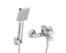 Laveo ALITA nástenná vaňová batéria + sprchová súprava BVA_011D