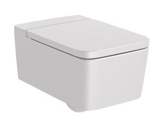 Roca INSPIRA Square WC závesná misa RimFree 56 x 37 cm A346537630