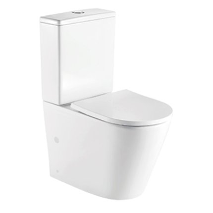 Aquaform LA CORUNA STORM WC kombi RimFree, odtok univerzálný /spodný alebo zadný/ s voľne-padajúcim sedátkom