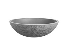 Kuchinox AMBER granitové umývadlo na dosku bez otvoru pre batériu 36 cm, sivé VGR1521T