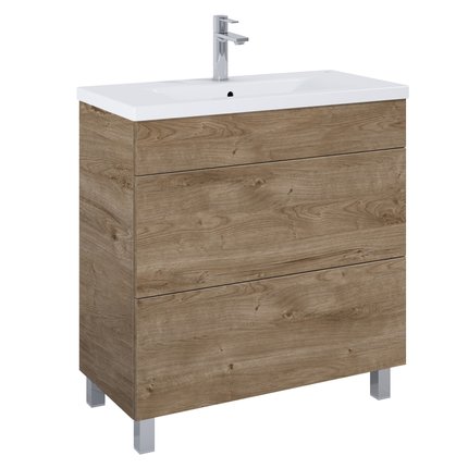 Aquaform ARONA SLIM 80 skrinka s umývadlom dub canela AQ.401-185126