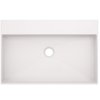 Deante CORREO granitové umývadlo na dosku 60 x 40 cm, white CQR_AU6S