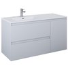 Elita SPLIT skrinka pod umývadlo 120 cm 2S + kôš, stone matt 168165