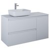 Elita SPLIT skrinka pod umývadlo 120 cm 2S + kôš, stone matt 168165