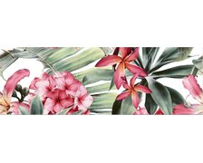Ceramstic Allda Manantia A lesklý dekoračný rektifikovaný obklad 30 x 90 cm DGL.408A.MNT.90X30.FLOWER