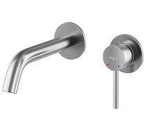 Besco VEO podomietková umývadlová vodovodná batéria brúsený nikel BU-VS-NS