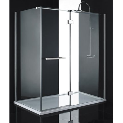 Aquatek CRYSTAL R63 obdĺžnikový sprchový kút 160 x 90 x 200 cm, sklo číre