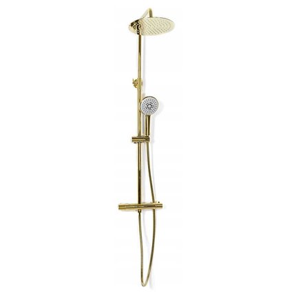 Rea VINCENT LIGHT GOLD sprchový set s termostatickou batériou P8005