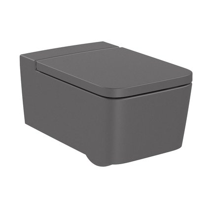 Roca INSPIRA Square WC závesná misa RimFree 56 x 37 cm A346537640