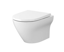 Cersanit LARGA OVAL WC závesná misa RimFree 52 x 36 cm K120-003