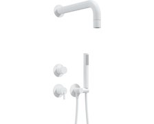 Deante SILIA podomietkový sprchový set so sprchovou hlavicou, bianco NQS_A9XK