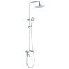 Kuchinox NORTES sprchový set s batériou a vaňovým výtokom, chróm PKN_01OB