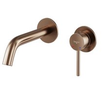 Besco VEO podomietková umývadlová vodovodná batéria brúsená meď BU-VS-MS